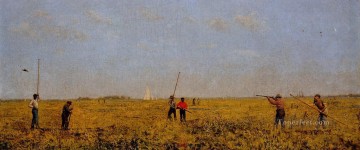 鉄道リアリズムの風景を推進するトーマス・イーキンス Oil Paintings